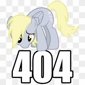 404 Derpy - - - Sad Derpy Hooves, HD Png Download - 404 png