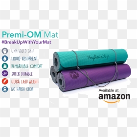 Yoga Mat Features, HD Png Download - yoga mat png