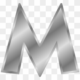 Icon, Free, Silver, Effect, Letter, Block, Cool - Cool Letter M Png, Transparent Png - cool icon png