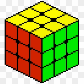 Transparent Rubiks Cube Png - Blok M Plaza, Png Download - 80s grid png