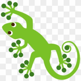 Gecko Animal Clipart - トカゲ イラスト 無料, HD Png Download - gecko png