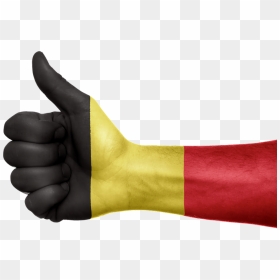 Hand Belgium Flag Clip Arts - Bangladesh Flag Cartoon Png, Transparent Png - belgium flag png