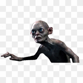 Oh, We Like Goblinses, Batses, And Fishes, But We Hasn"t - Gollum Fond Transparent, HD Png Download - gollum png