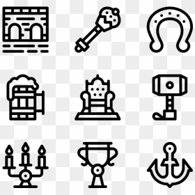 Vector Architecture Icon Png, Transparent Png - medieval png