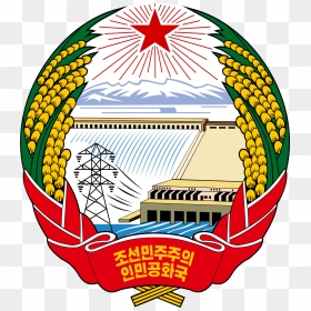 Emblem Of North Korea Clip Arts - North Korea Emblem, HD Png Download - korea png