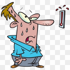 And Humid Png Transparent - Hot Clip Art, Png Download - thermostat png