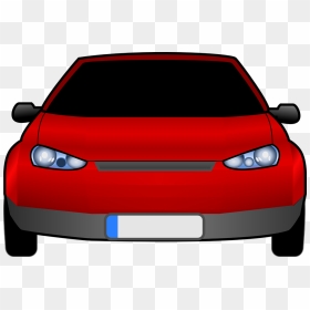 Car Front View Clipart Png, Transparent Png - headlight png