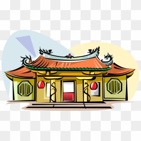 Vector Illustration Of Mengjia Longshan Temple, Wanhua - Taiwan Temple Png, Transparent Png - taiwan png