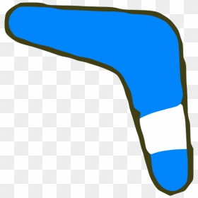 Blue Boomerang - Boomerang Png, Transparent Png - boomerang png