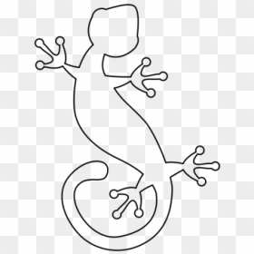 Gecko Outline Png Icons - Line Art, Transparent Png - gecko png
