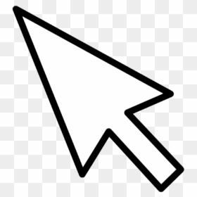 White Arrows In Png On A Transparent Background - Transparent Background Cursor Png, Png Download - rounded triangle png