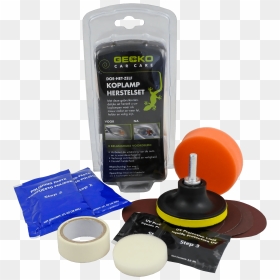Diy Headlight Restoration Kit - Gecko Koplamp Herstel Kit, HD Png Download - headlight png