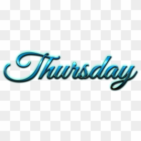 Thursday Italic Logo Png - Graphic Design, Transparent Png - thursday png