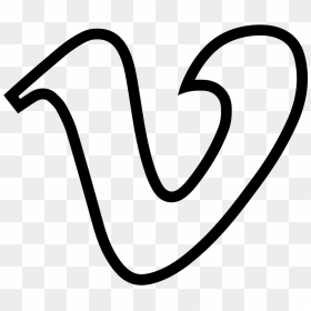 Social Vimeo Outline - Vimeo Outline, HD Png Download - vimeo icon png