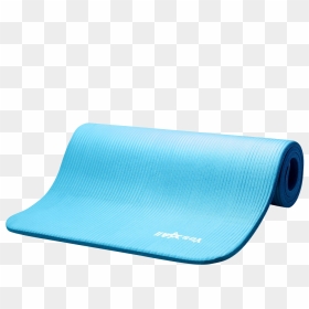 Extra Thick Exercise Yoga Mat With Carry Strap - Exercise Mat, HD Png Download - yoga mat png