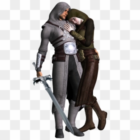 D&d Female Fighter, HD Png Download - medieval png