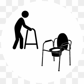 Transparent Hospital Clipart - Bedside Commode Clipart, HD Png Download - insurance icon png