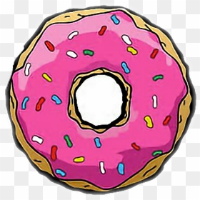 The Simpsons Donut Png - Transparent Simpsons Donut Png, Png Download - vhv