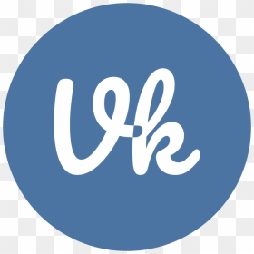 Vk - Circle, HD Png Download - vk png