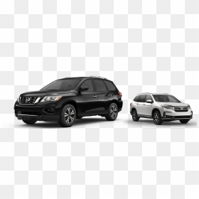 Hubler Nissan 2019 Nissan Pathfinder Vs Pilot - 2019 Nissan Pathfinder Black, HD Png Download - pathfinder png