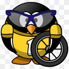 Cyclist Penguin Clip Arts - Halloween Exercise Jokes, HD Png Download - bicyclist png