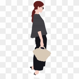 Vector People For Architecture, HD Png Download - person vector png