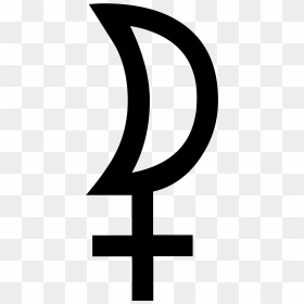 White Moon Symbol Astrology, HD Png Download - selena png