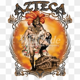 Transparent Aztec Warrior Png - Aztec Warrior Carrying Woman, Png Download - aztec warrior png