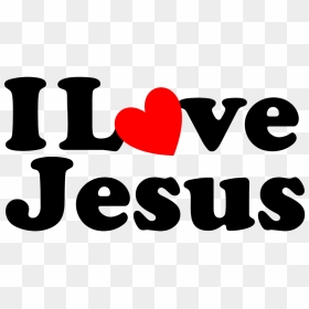 Tulisan I Love Jesus, HD Png Download - facebook love png