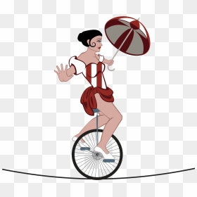 Png Stock Circus Clipart Unicycle - Unicycle Circus, Transparent Png - unicycle png