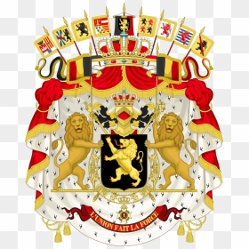Belgium Coat Of Arms, HD Png Download - belgium flag png