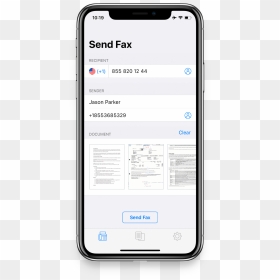 Iphone, HD Png Download - fax png