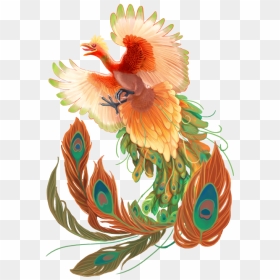 Illustration Sketch Phoenix Pocket Monsters Transparent - Pokemon Ho Oh Realistic, HD Png Download - realistic rainbow png