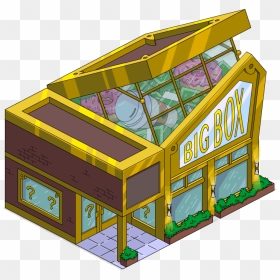 Transparent Simpsons Donut Png - Big Box The Simpsons, Png Download - simpsons donut png