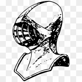 Knights Helmet Drawing, HD Png Download - medieval helmet png