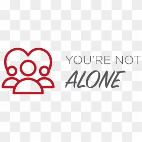 You Are Not Alone In Navigating Hiv - Hiv Support Group, HD Png Download - alone png