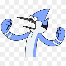 Regular Show Mordecai , Png Download - Regular Show Mordecai Mad, Transparent Png - mordecai png