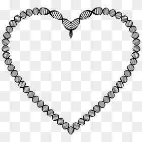 Dna Heart Variation 2 Clip Arts - Clipart Chain Heart Png, Transparent Png - dna icon png