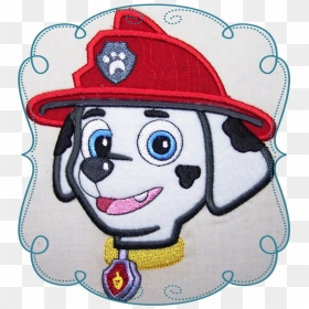 Mark - Caras De Paw Patrol En Foami, HD Png Download - marshall paw patrol png