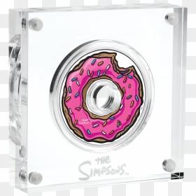 Iktuv21986 4 - 1 Oz Silber Donut, HD Png Download - simpsons donut png