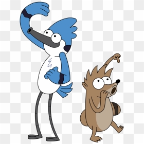 Transparent Mordecai Png - Mad Cartoon Network Regular Show, Png Download - mordecai png