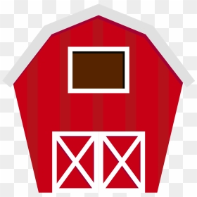 Clipart Farm House Png Black And White Library Fazenda - Red Barn Garage Doors, Transparent Png - minus png