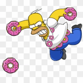 Thumb Image - Transparent Background Simpson Png, Png Download - simpsons donut png