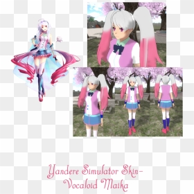 Transparent Yandere Png - Spanish Vocaloid, Png Download - yandere png