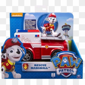 Marshall Fire Truck Paw Patrol Toys, HD Png Download - marshall paw patrol png