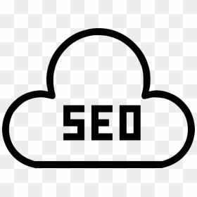 Cloud Seo Icon Png, Transparent Png - seo icon png