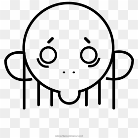 Gollum Coloring Page - Line Art, HD Png Download - gollum png