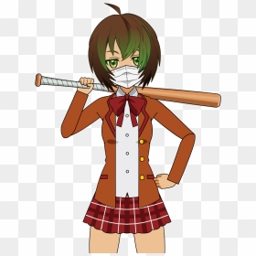 Yandere Simulator Delinquents Lime, Hd Png Download - Cartoon, Transparent Png - yandere png
