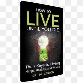 Phil"s Book How To Live Until You Die Here Or Click - Poster, HD Png Download - die png
