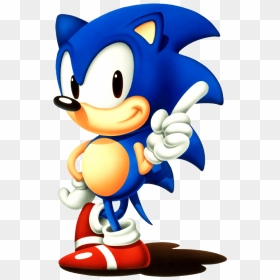 Classic Sonic Jpn - Classic Sonic The Hedgehog Sega, HD Png Download - sonic.png